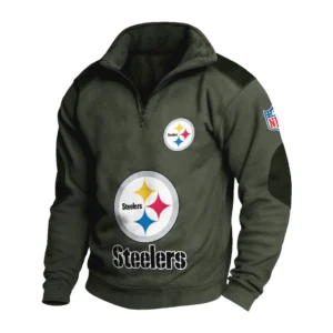 Sport Fan Stand-up Collar Sweatshirt For Sport Lover HVN1240PS081625 - Army Green