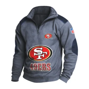 Sport Fan Stand-up Collar Sweatshirt For Sport Lover HVN1240SF081625 - Dark Gray