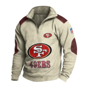 Sport Fan Stand-up Collar Sweatshirt For Sport Lover HVN1240SF081625 - Off White