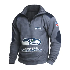 Sport Fan Stand-up Collar Sweatshirt For Sport Lover HVN1240SS081625 - Dark Gray