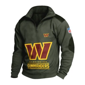 Sport Fan Stand-up Collar Sweatshirt For Sport Lover HVN1240WC081625 - Army Green