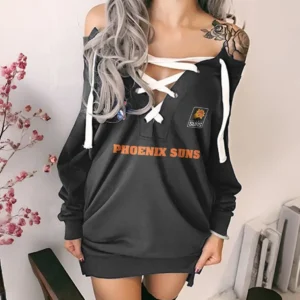 Sport Fan Gift Lace-Up Sweatshirt For Sport Lover HVN1252PS082525HDR