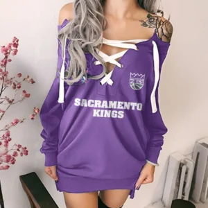 Sport Fan Gift Lace-Up Sweatshirt For Sport Lover HVN1252SK082525HDR