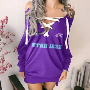 Sport Fan Gift Lace-Up Sweatshirt For Sport Lover HVN1252UJ082525HDR