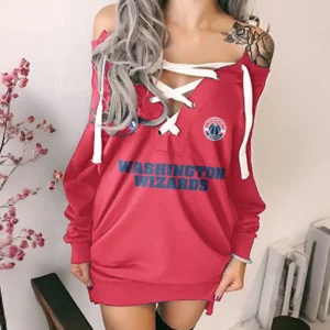 Sport Fan Gift Lace-Up Sweatshirt For Sport Lover HVN1252WW082525HDR