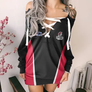 Sport Fan Gift Lace-Up Sweatshirt For Sport Lover HVN1253PTB082525HDR
