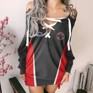 Sport Fan Gift Lace-Up Sweatshirt For Sport Lover HVN1253TR082525HDR