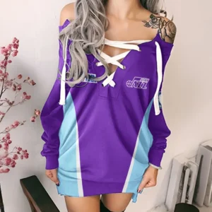 Sport Fan Gift Lace-Up Sweatshirt For Sport Lover HVN1253UJ082525HDR