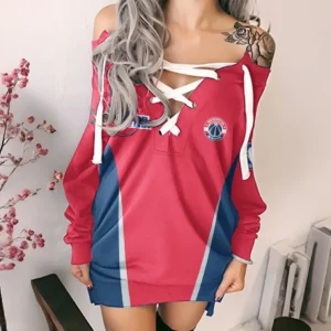 Sport Fan Gift Lace-Up Sweatshirt For Sport Lover HVN1253WW082525HDR