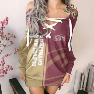 Sport Fan Gift Lace-Up Sweatshirt For Sport Lover HVN1254CC082725HDR