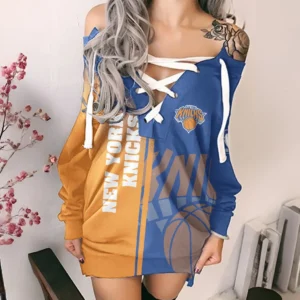 Sport Fan Gift Lace-Up Sweatshirt For Sport Lover HVN1254NYK082725HDR