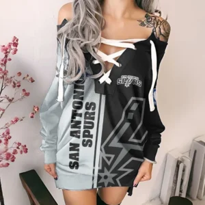 Sport Fan Gift Lace-Up Sweatshirt For Sport Lover HVN1254SAS082725HDR