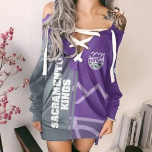 Sport Fan Gift Lace-Up Sweatshirt For Sport Lover HVN1254SK082725HDR