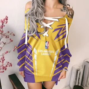 Sport Fan Gift Lace-Up Sweatshirt For Sport Lover HVN1255LAL082725HDR