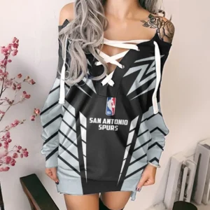 Sport Fan Gift Lace-Up Sweatshirt For Sport Lover HVN1255SAS082725HDR