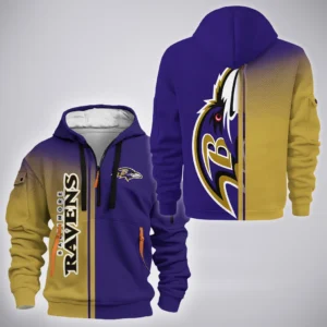 Sport Fan Gift Hoodie Half Zipper For Sport Lover HVN1257BR082925HODZ