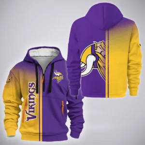 Sport Fan Gift Hoodie Half Zipper For Sport Lover HVN1257MV082925HODZ
