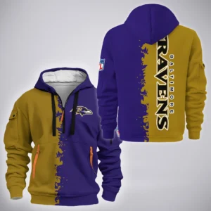 Sport Fan Gift Hoodie Half Zipper For Sport Lover HVN1259BR082925HODZ