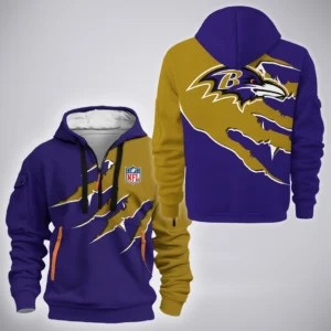 Sport Fan Gift Hoodie Half Zipper For Sport Lover HVN1262BR090425HODZ