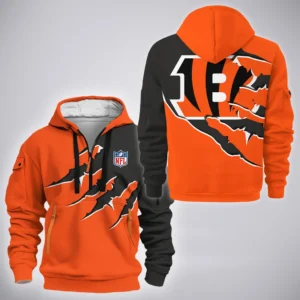 Sport Fan Gift Hoodie Half Zipper For Sport Lover HVN1262CI090425HODZ