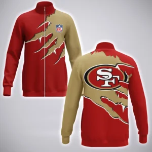 Sport Fan Gift Stand Collar Jacket For Sport Lover HVN1262SF090425SCJ