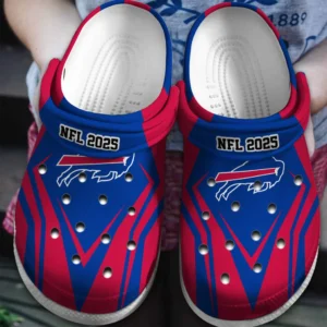 Buffalo Bills Crocs  NFL 2025 For Fan Buffalo Bills HVN1263BB090425