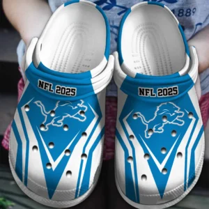 Detroit Lions Crocs  NFL 2025 For Fan Detroit Lions HVN1263DL090425