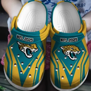 Jacksonville Jaguars Crocs  NFL 2025 For Fan Jacksonville Jaguars HVN1263JJ090425