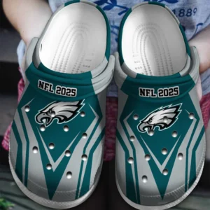 Philadelphia Eagles Crocs  NFL 2025 For Fan Philadelphia Eagles HVN1263PE090425