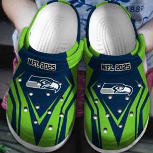 Seattle Seahawks Crocs  NFL 2025 For Fan Seattle Seahawks HVN1263SS090425