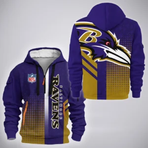 Sport Fan Gift Hoodie Half Zipper For Sport Lover HVN1264BR090625HODZ