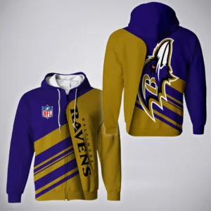 Sport Fan Gift Zipper Hoodie For Sport Lover HVN1266BR090625ZHD