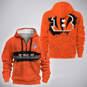 Sport Fan Gift Hoodie Half Zipper For Sport Lover HVN1267CI090825HODZ