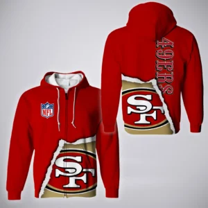 Sport Fan Gift Zipper Hoodie For Sport Lover HVN1269SF090925ZHD
