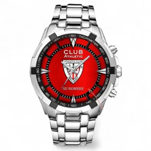 Football Fans Gift Steel Watches, All Over Print Steel Wristwatches For Sport Fan, Custom Name LALIGA01091225666