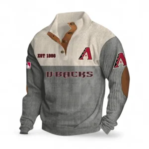 Baseball Fans Gift Men's Stand Up Collar Base Shirt, Sweatshirt Exclusive Logo MLB159090925013-Gray
