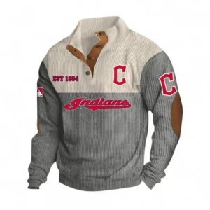 Baseball Fans Gift Men's Stand Up Collar Base Shirt, Sweatshirt Exclusive Logo MLB159090925025-Gray