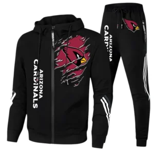 Arizona Cardinals Fans Gift Tracksuit, All Over Print Tracksuit For Sport Fan NFL144090825132 - Black
