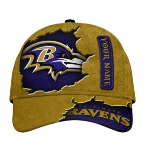 Baltimore Ravens Fans Gift Classic Cap, All Over Print Classic Cap For Sport Fan NFL156091025121 - Style 2