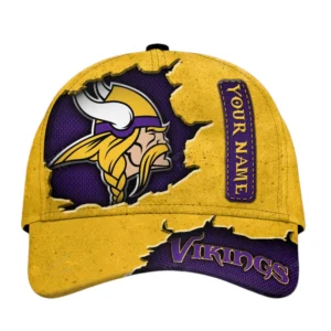 Minnesota Vikings Fans Gift Classic Cap, All Over Print Classic Cap For Sport Fan NFL156091025122 - Style 2