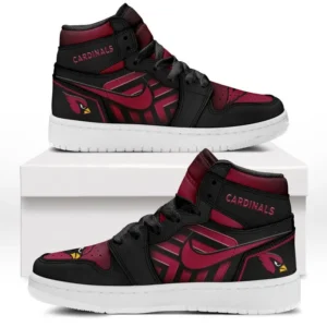 Arizona Cardinals Fans Gift Air Jordan 1 High, Exclusive Logo AJ1 High For Sport Lovers NFL165091125101 - Black