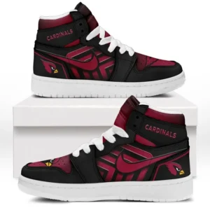 Arizona Cardinals Fans Gift Air Jordan 1 High, Exclusive Logo AJ1 High For Sport Lovers NFL165091125101 - White