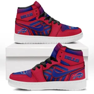 Buffalo Bills Fans Gift Air Jordan 1 High, Exclusive Logo AJ1 High For Sport Lovers NFL165091125104 - Black