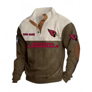 Hockey Fans Gift Men's Stand Up Collar Base Shirt, Sweatshirt Exclusive Logo For Sport Fan NHL111091025336-Brown