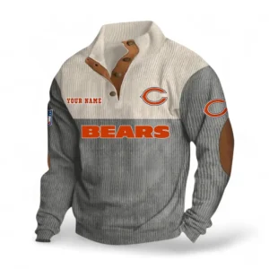 Hockey Fans Gift Men's Stand Up Collar Base Shirt, Sweatshirt Exclusive Logo For Sport Fan NHL111091025338-Gray