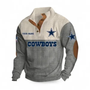 Hockey Fans Gift Men's Stand Up Collar Base Shirt, Sweatshirt Exclusive Logo For Sport Fan NHL111091025339-Gray