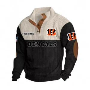 Hockey Fans Gift Men's Stand Up Collar Base Shirt, Sweatshirt Exclusive Logo For Sport Fan NHL111091025342-Black