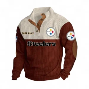 Hockey Fans Gift Men's Stand Up Collar Base Shirt, Sweatshirt Exclusive Logo For Sport Fan NHL111091025355-Dark Red