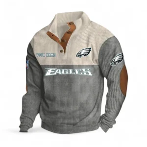 Hockey Fans Gift Men's Stand Up Collar Base Shirt, Sweatshirt Exclusive Logo For Sport Fan NHL111091025356-Gray